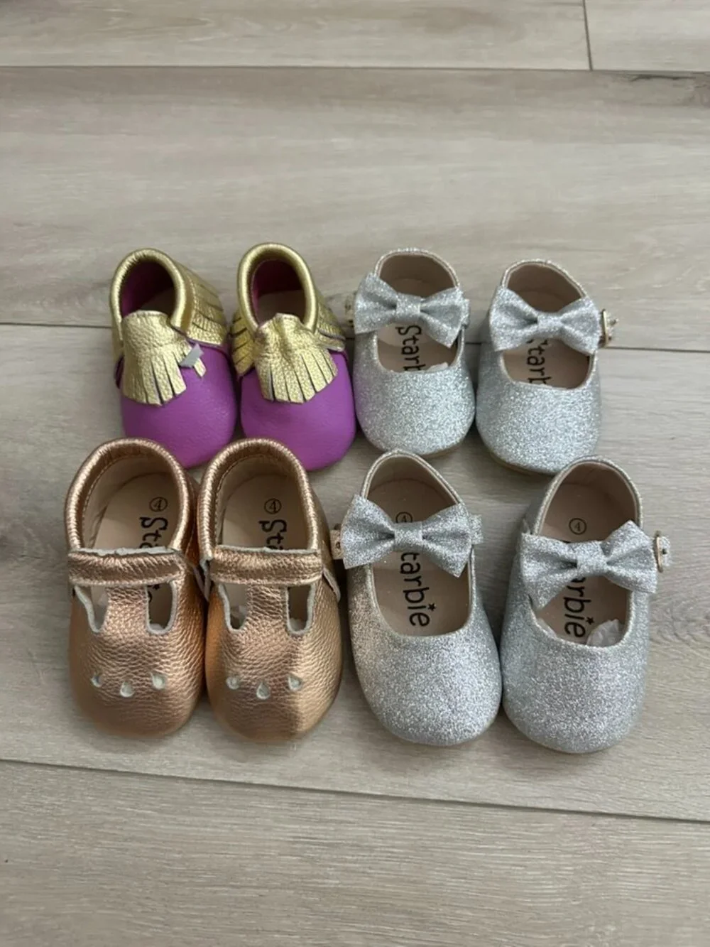 4 pairs Size 3 Size 4 lots Baby Shoes Lots Flash Sale toddler Shoes Sandals